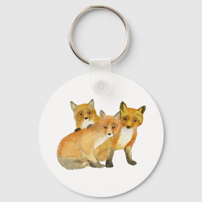 Baby Fox Nyckelring (Framsida)