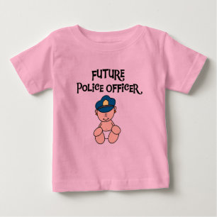 Baby framtida polisman Tshirts och Gifts