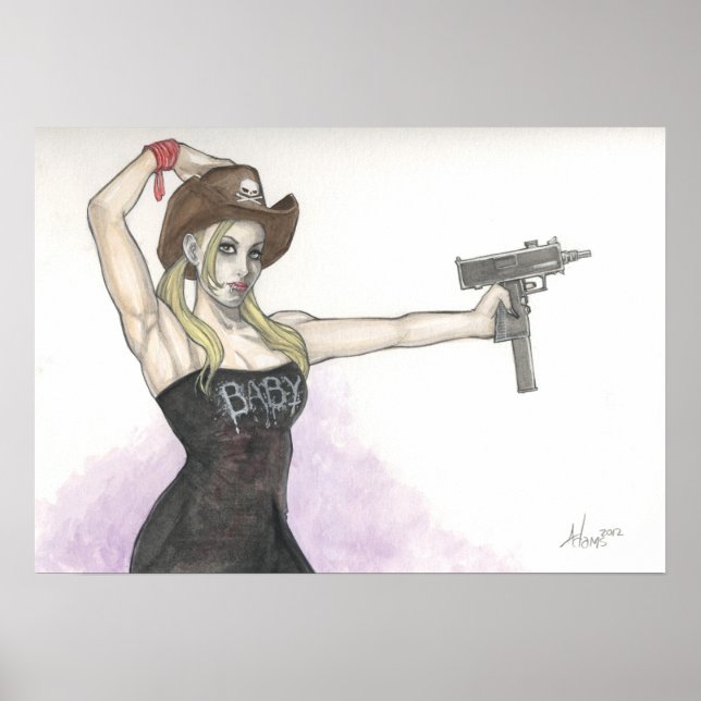 Baby Freya Poster (Framsidan)