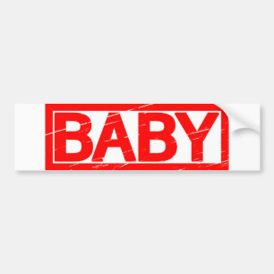 Baby Frimärke Bildekal