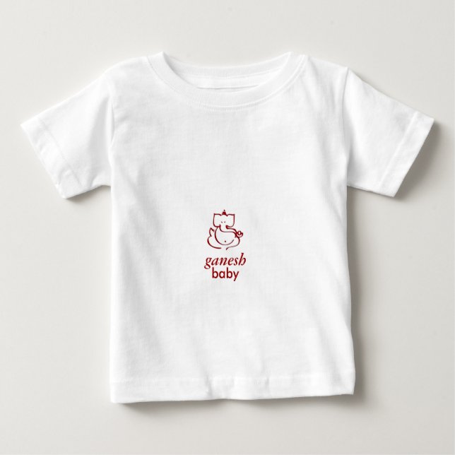 Baby Ganesh Tee Shirt (Framsida)