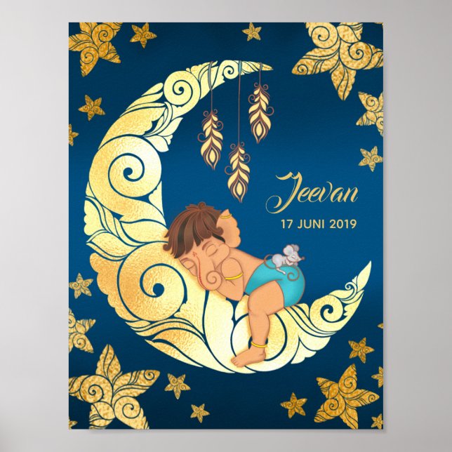 BABY GANESHA POSTER (Framsidan)