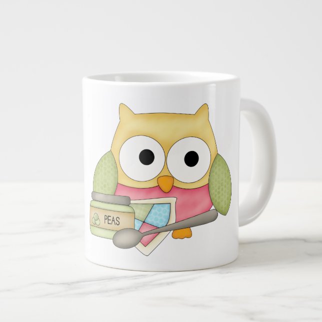 Baby-gåva - Jumbo Mugg (Framsida höger)