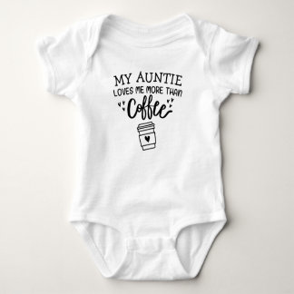 Baby-gåva, min vän Kärlek mig mer än kaffe T Shirt