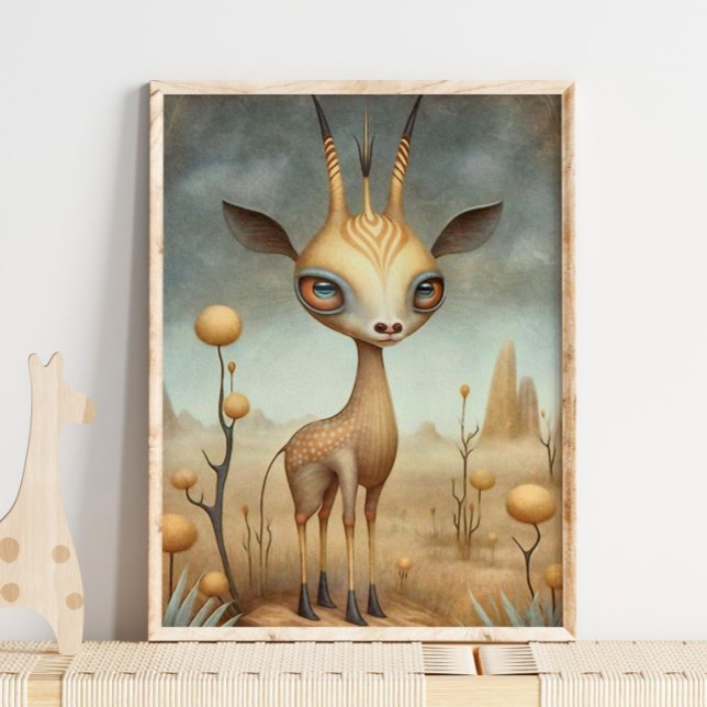 Baby Gazelle African Animal | Utskrift av Gazelle  Poster (Skapare uppladdad)