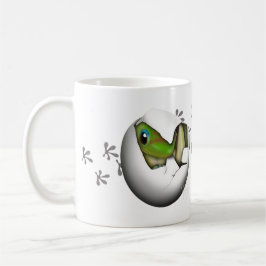 Baby Gecko i ägg Kaffemugg