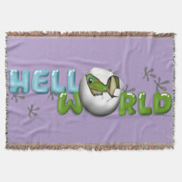 Baby Gecko in Egg  Filt