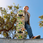 Baby Geckos Cute Tecknade figurer Mini Skateboard Bräda 18,5 Cm<br><div class="desc">Cute Little Baby Gecko Lizards leende med fyra tecken. Fin och glad tecknade figurer,  det ena är grönt,  det andra är Brown,  med stor och söt grönt,  rosa,  blått och brunt ögon. Original Vector art isolerad på vit,  copyright BluedarkArt TheChameleonArt.</div>