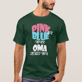 Baby Gender Reveal for OMA essentiel T Shirt
