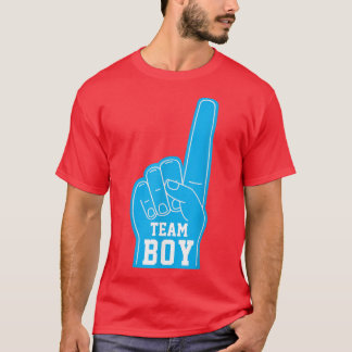 Baby Gender Upprepning av Party Team Boy Manar T Shirt