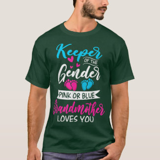 Baby Gender: Visa Rosa eller blåmormor T Shirt