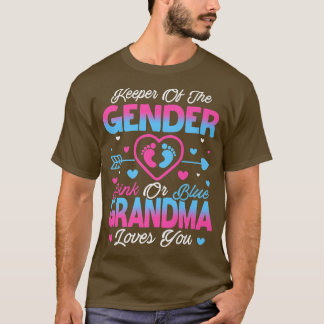 Baby Gender: Visa Rosa eller blått farmlov T Shirt