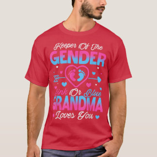 Baby Gender: Visa Rosa eller blått farmlov T Shirt