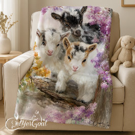 Baby getter i höstkolven 2 fleecefilt