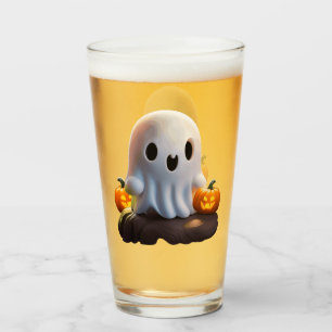 Baby Ghost Creepy Cute Halloween-tecken Glaskopp