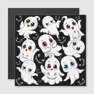 Baby Ghosts Skräckigt Söta Halloween Stämning