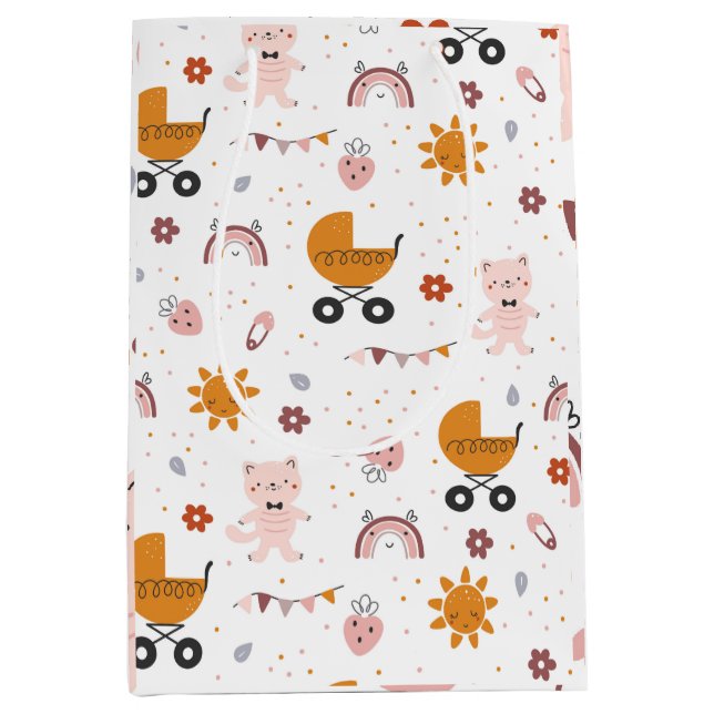 Baby Gift Bag för babydusch (Framsidan)