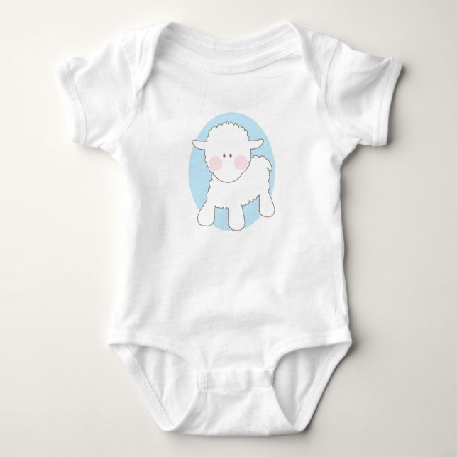 Baby Gift - Little Lamb T-shirt (Framsida)