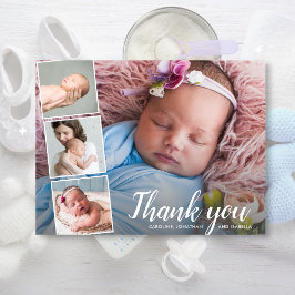 Baby Gift Shower Tack 4 Photo Collage Vykort