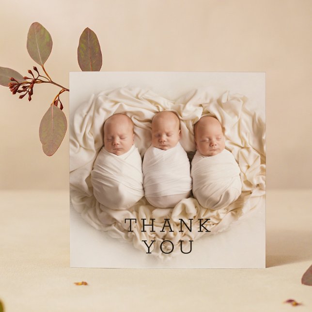Baby Gift Tack Triplets Nyfödda babyskor (Skapare uppladdad)