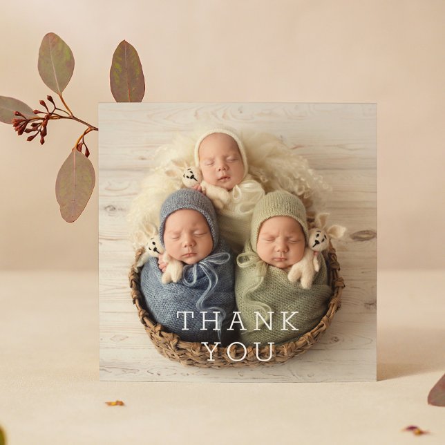 Baby Gift Tack Triplets Nyfödda babyskor (Skapare uppladdad)
