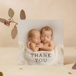 Baby Gift Tack Twillingars Nyfödda babyskor