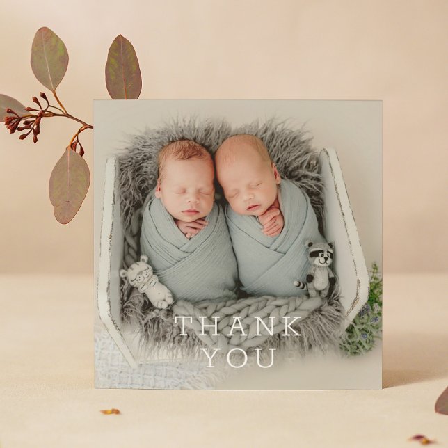 Baby Gift Tack Twillingars Nyfödda babyskor (Skapare uppladdad)