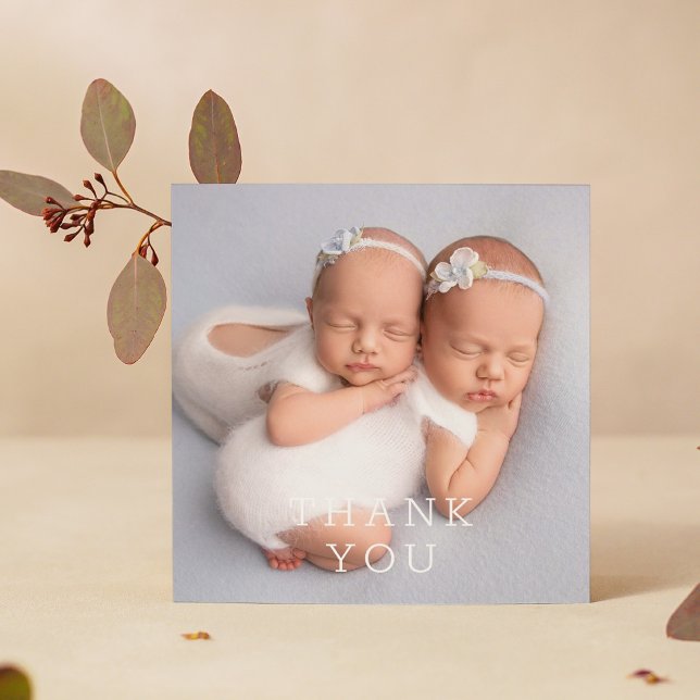 Baby Gift Tack Twillingars Nyfödda babyskor (Skapare uppladdad)