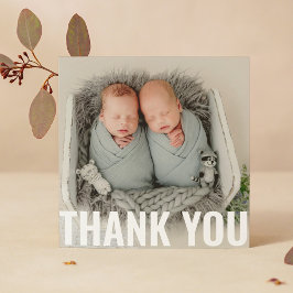 Baby Gift Twillingars Tack Nyfödda babyskor