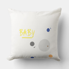BABY _GIFT_WHITE_GRÅTT_ KUDDE