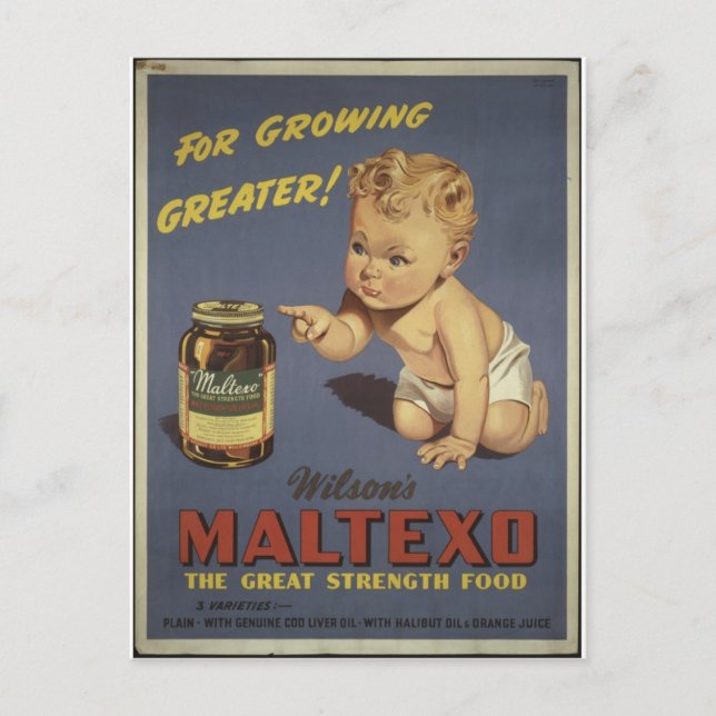Baby gillar det vykort (Framsida)