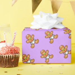 Baby Gingerbröd söt Julafton på Lavender Presentpapper