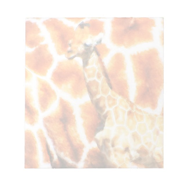 Baby Giraffe Anteckningsblock (Framsida)