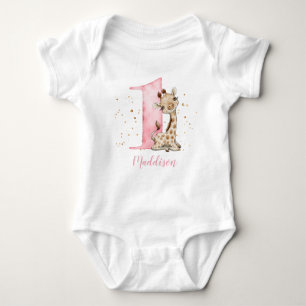 baby Giraffe Baby Bodydräkt T Shirt