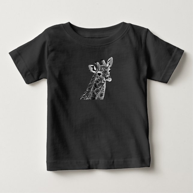 baby giraffe baby T-Shirt (Framsida)