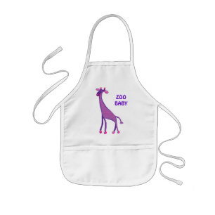 Baby giraffe barnförkläde