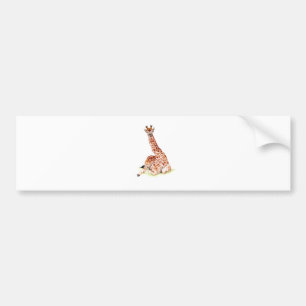 Baby Giraffe Bildekal