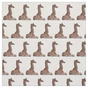 Baby Giraffe Fabric (välj färg) Tyg