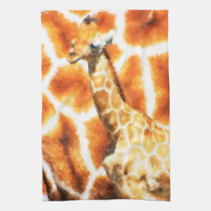 Baby Giraffe Kökshandduk