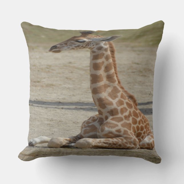 Baby Giraffe Kudde (Framsida)