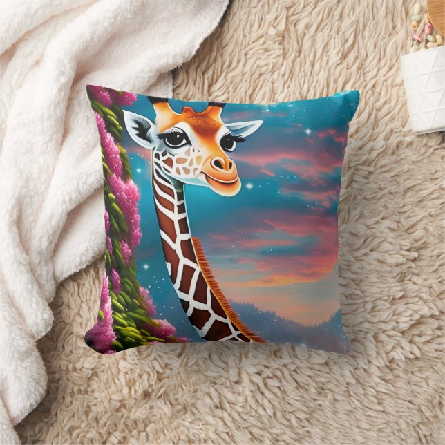 Baby Giraffe Kudde (Filt)