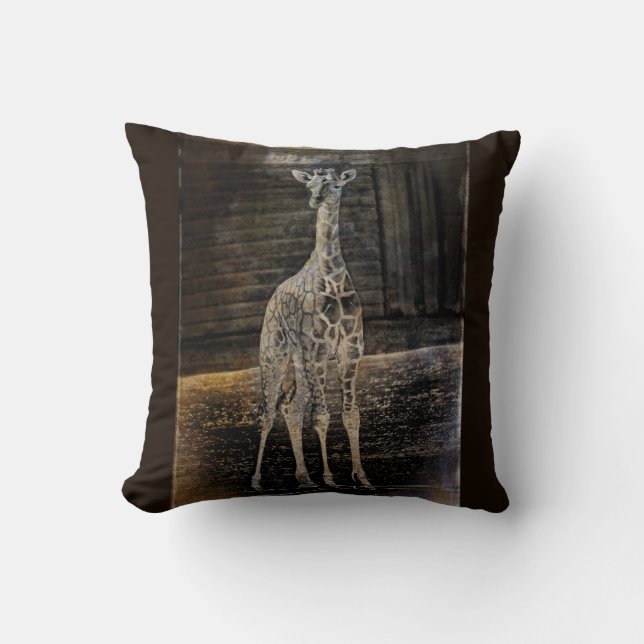 Baby Giraffe Kudde (Framsida)