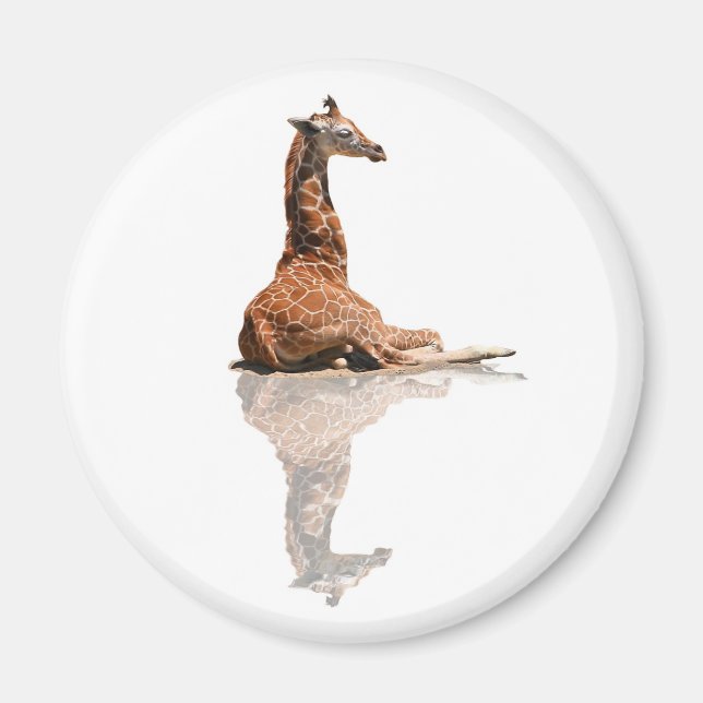 BABY GIRAFFE MAGNET (Framsidan)