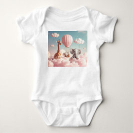 Baby Giraffe med alla hans vänner T Shirt
