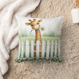Baby Giraffe med Daisy Kudde
