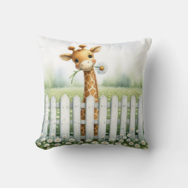 Baby Giraffe med Daisy Kudde