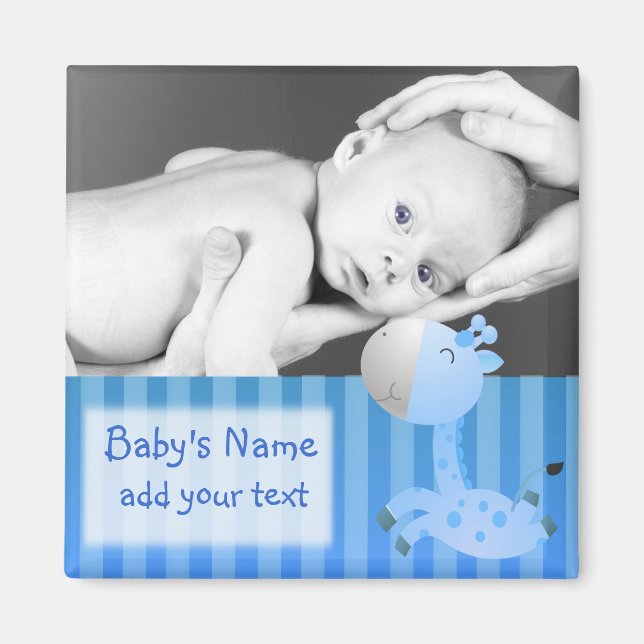 Baby Giraffe/Photo Magnet (Framsidan)