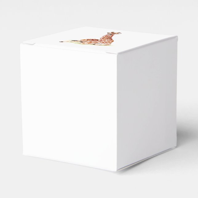 Baby Giraffe Presentaskar (Framsidan Sidan)