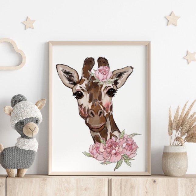 Baby Giraffe Ro Personlig Poster | Utskrift av väg (Skapare uppladdad)