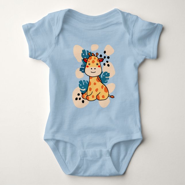 Baby Giraffe T Shirt (Framsida)